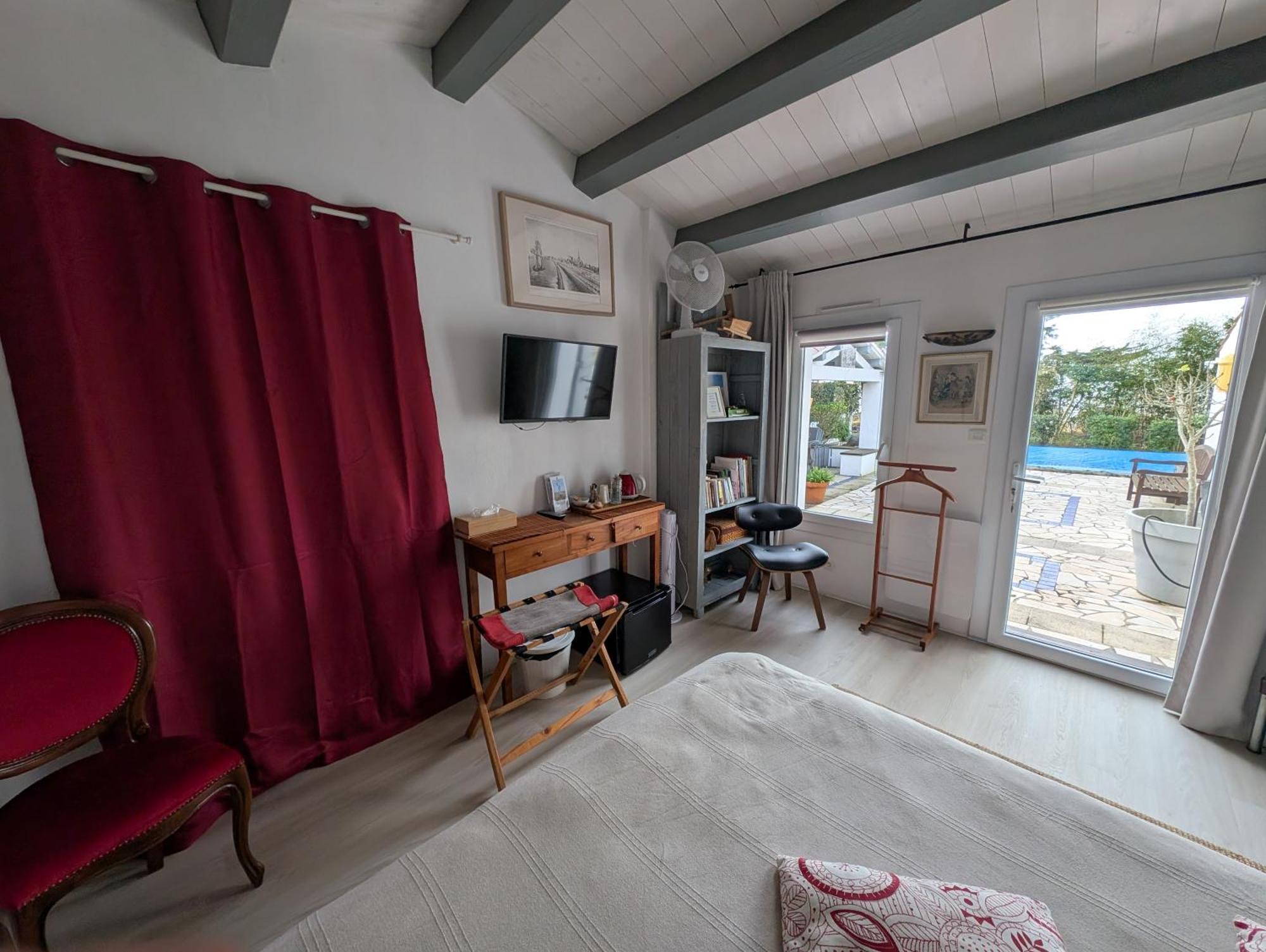 Les Yeux Bleus Bed & Breakfast ノワールムーティエ エクステリア 写真